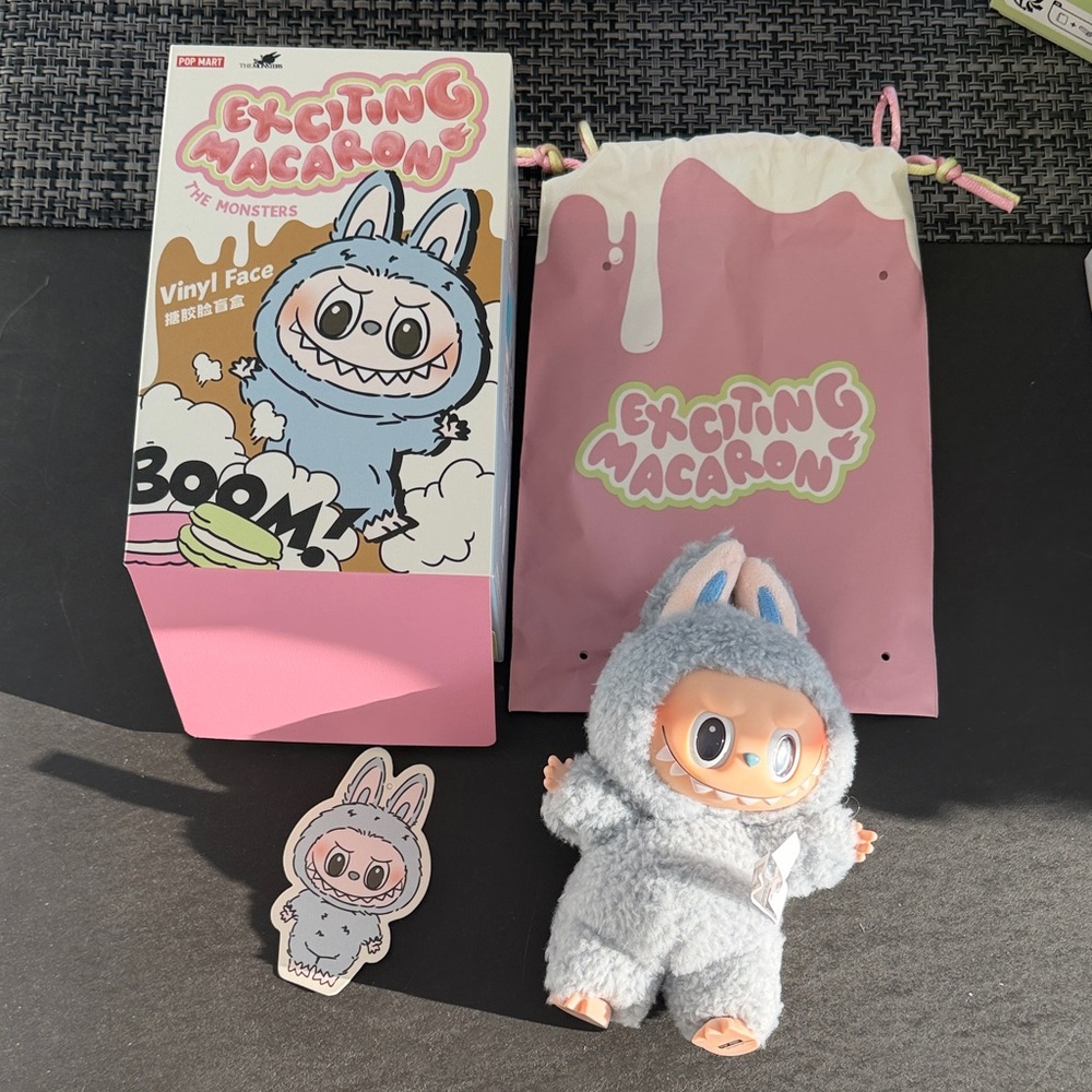 Pop Mart The Monsters Exciting Macaron Labubu, Brand New, Latest Bag